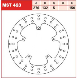 Δισκόπλακα εμπρός TRW-LUCAS MST423 Δισκόπλακα εμπρός TRW-LUCAS MST423