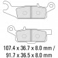 Τακάκια μοτοσυκλέτας FERODO FDB2230SG thumb