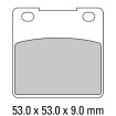 Τακάκια μοτοσυκλέτας FERODO FDB338ST thumb