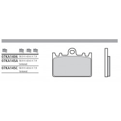 Τακάκια μοτοσυκλέτας BREMBO 07KA14SA