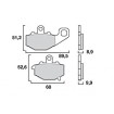 Τακάκια μοτοσυκλέτας OEM BREMBO 07KA1617 thumb