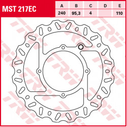 Δισκόπλακα εμπρός TRW-LUCAS MST217EC Δισκόπλακα εμπρός TRW-LUCAS MST217EC