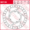 Δισκόπλακα εμπρός TRW-LUCAS MST454