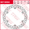 Δισκόπλακα εμπρός TRW-LUCAS MST465RAC