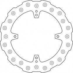 Πίσω δισκόπλακα μοτοσυκλέτας FERODO FMD0197MXR