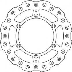 Πίσω δισκόπλακα μοτοσυκλέτας FERODO FMD0248MXR