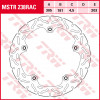 Δισκόπλακα εμπρός TRW-LUCAS MSTR238RAC
