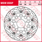 Δισκόπλακα εμπρός TRW-LUCAS MSW203SP thumb