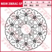 Δισκόπλακα εμπρός TRW-LUCAS MSW206RAC-SP thumb
