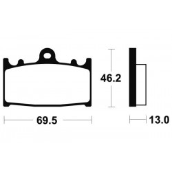 Τακάκια μοτοσυκλέτας BREMBO 07SU30SP