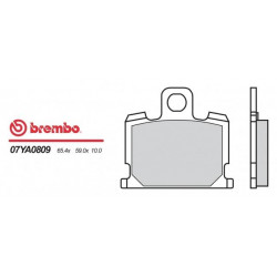 Τακάκια μοτοσυκλέτας OEM BREMBO 07YA0809 Τακάκια μοτοσυκλέτας OEM BREMBO 07YA0809