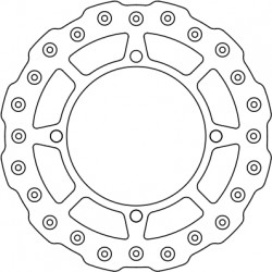 Πίσω δισκόπλακα μοτοσυκλέτας FERODO FMD0366MXR