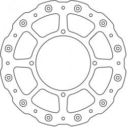 Δισκόπλακα εμπρός FERODO FMD0399MXR