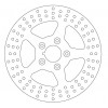 Δισκόπλακα εμπρός FERODO FMD0430R