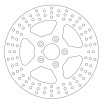 Δισκόπλακα εμπρός FERODO FMD0430R thumb