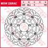 Δισκόπλακα εμπρός TRW-LUCAS MSW226RAC