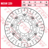 Δισκόπλακα εμπρός TRW-LUCAS MSW229