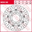 Δισκόπλακα εμπρός TRW-LUCAS MSW240 thumb