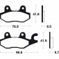 Τακάκια μοτοσυκλέτας BREMBO 07YA2008 thumb