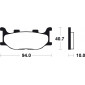 Τακάκια μοτοσυκλέτας BREMBO 07YA3408 thumb