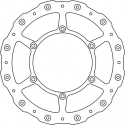 Δισκόπλακα εμπρός FERODO FMD0457MXR