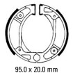 Εμπρός-Πίσω τακάκια μοτοσυκλέτας FERODO FSB714 thumb