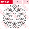 Δισκόπλακα εμπρός TRW-LUCAS MSW264SP
