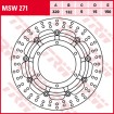 Δισκόπλακα εμπρός TRW-LUCAS MSW271 thumb