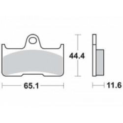 Τακάκια μοτοσυκλέτας BREMBO 07YA45SD Τακάκια μοτοσυκλέτας BREMBO 07YA45SD