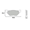 Τακάκια μοτοσυκλέτας BREMBO 07YA39SP thumb