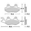 Τακάκια σκούτερ BREMBO 07076XS thumb