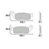Τακάκια σκούτερ BREMBO 07074XS