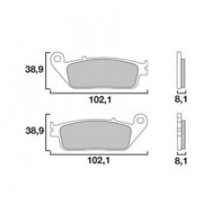 Τακάκια σκούτερ BREMBO 07074XS Τακάκια σκούτερ BREMBO 07074XS
