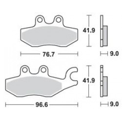 Τακάκια σκούτερ BREMBO 07060XS Τακάκια σκούτερ BREMBO 07060XS