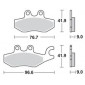 Τακάκια σκούτερ BREMBO 07060XS thumb