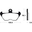 Τακάκια μοτοσυκλέτας OEM BREMBO 07BB2407 Τακάκια μοτοσυκλέτας OEM BREMBO 07BB2407 thumb