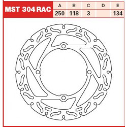 Δισκόπλακα εμπρός TRW-LUCAS MST304RAC Δισκόπλακα εμπρός TRW-LUCAS MST304RAC