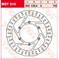 Δισκόπλακα εμπρός TRW-LUCAS MST310 thumb
