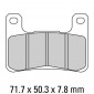 Τακάκια μοτοσυκλέτας FERODO FDB2178ST thumb