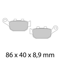Τακάκια μοτοσυκλέτας FERODO FDB2258ST