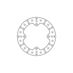 Πίσω δισκόπλακα μοτοσυκλέτας TRW-LUCAS MST325 Πίσω δισκόπλακα μοτοσυκλέτας TRW-LUCAS MST325 thumb