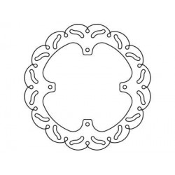 Πίσω δισκόπλακα μοτοσυκλέτας TRW-LUCAS MST328RAC