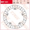 Πίσω δισκόπλακα μοτοσυκλέτας TRW-LUCAS MST331 Πίσω δισκόπλακα μοτοσυκλέτας TRW-LUCAS MST331 thumb