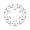 Πίσω δισκόπλακα μοτοσυκλέτας TRW-LUCAS MST342 thumb