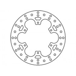 Πίσω δισκόπλακα μοτοσυκλέτας TRW-LUCAS MST342