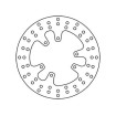 Πίσω δισκόπλακα μοτοσυκλέτας TRW-LUCAS MST349 thumb