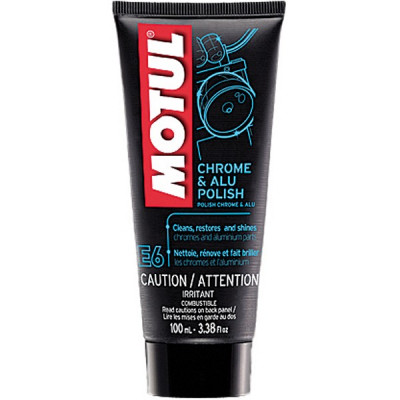 Αλοιφή καθαρισμού για χρώμιο/αλουμίνιο Motul E6 Chrome & Alu Polish
