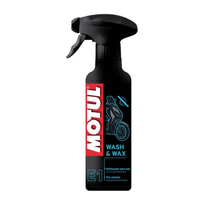 Σπρέι καθαρισμού καί κέρωμα Motul E1 Wash & Wax