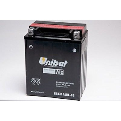 Μπαταρία μοτοσυκλέτας Unibat 12 Ah, 12 V - CBTX14AHL-BS