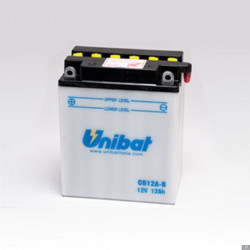 Μπαταρία μοτοσυκλέτας Unibat 12 Ah, 12 V - CB12A-B